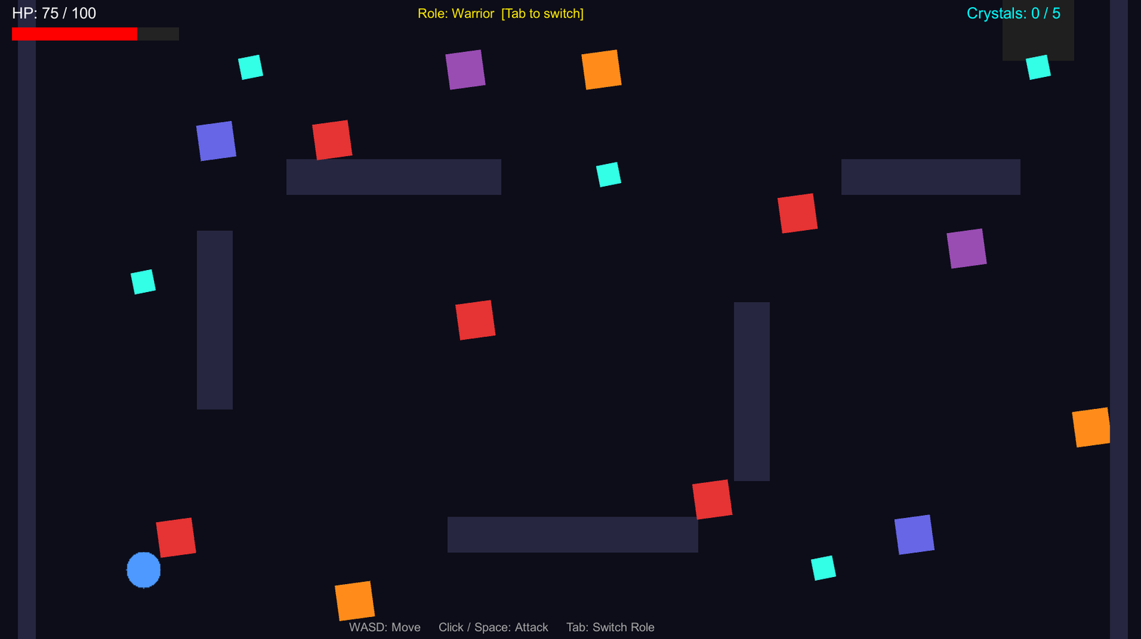 Crystal Depths gameplay